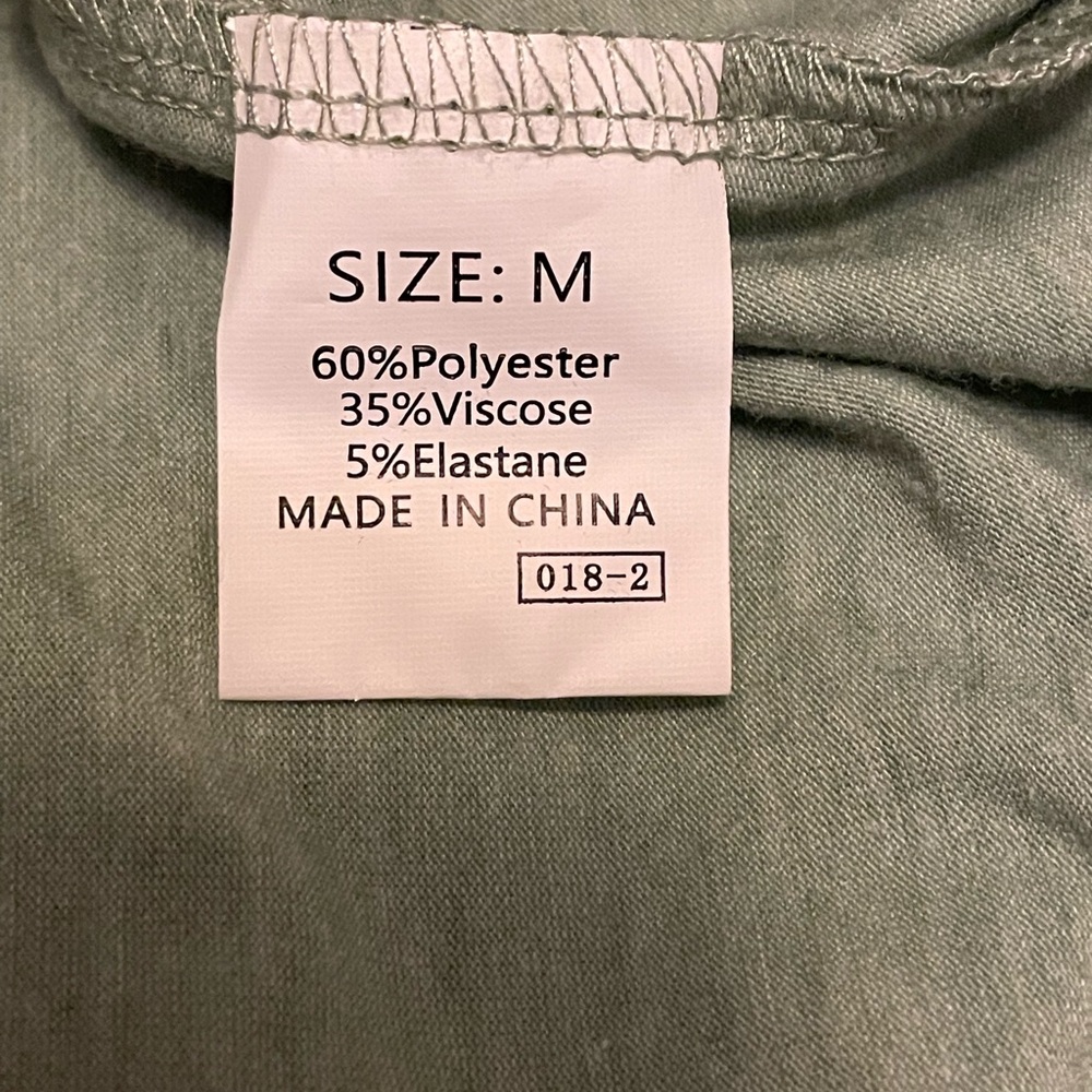DokoToo, Women's Olive Green Top - Picture 10 of 12